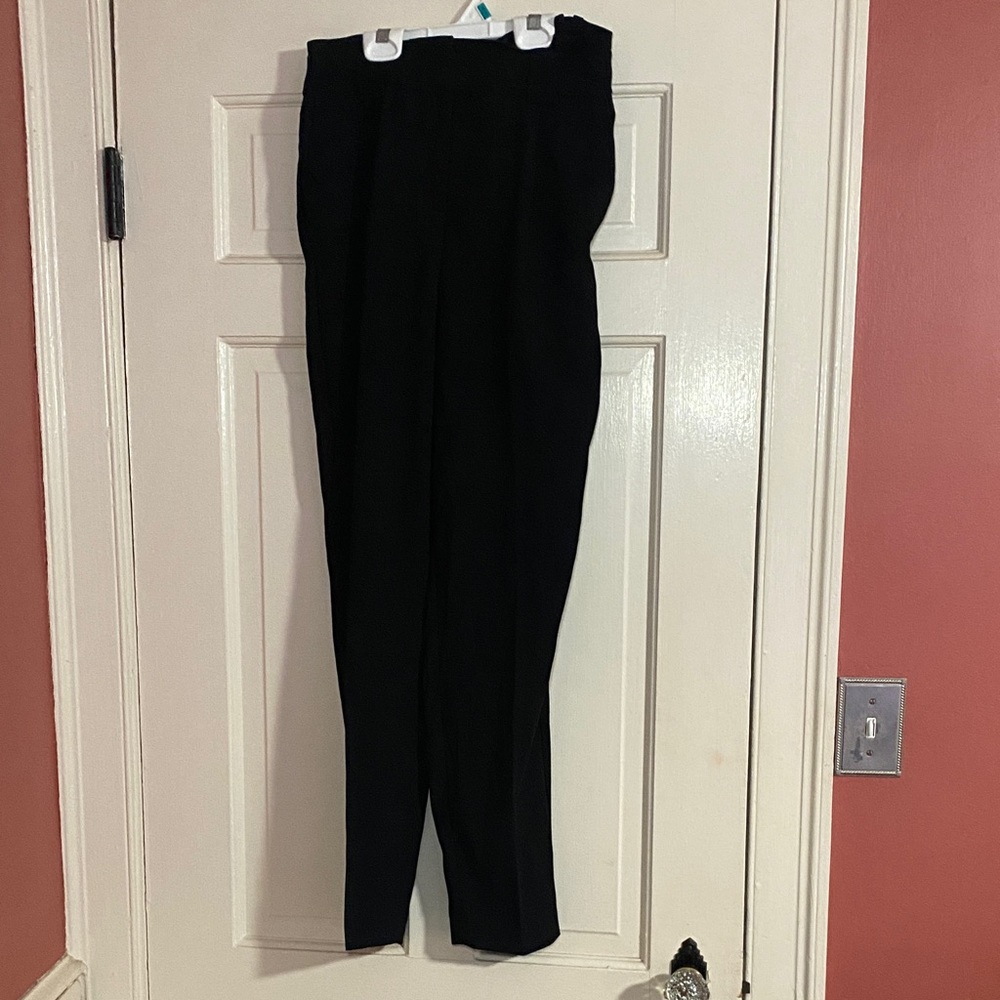 Express Black High-Waist Tapered Women's Trousers
